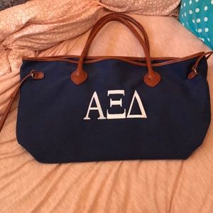 Alpha Xi Delta tote bag